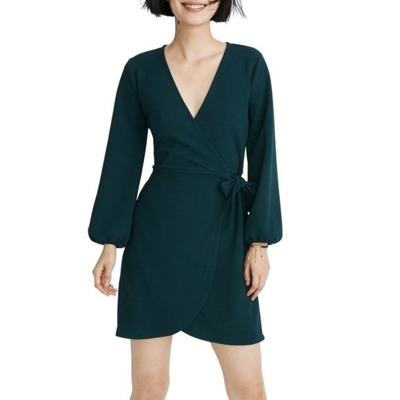 Sleeve Faux Wrap Dress Nwot Xl 